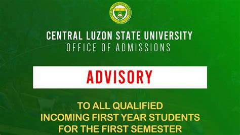ADVISORY: TO ALL CLSU.